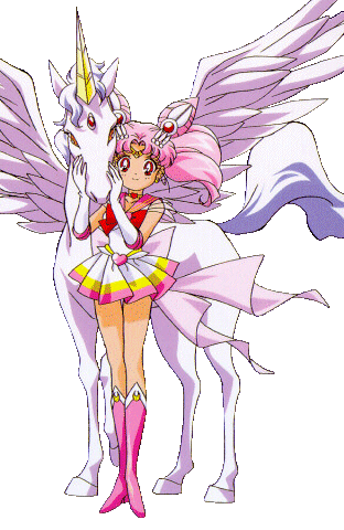 Chibi Moon and Pegasus
