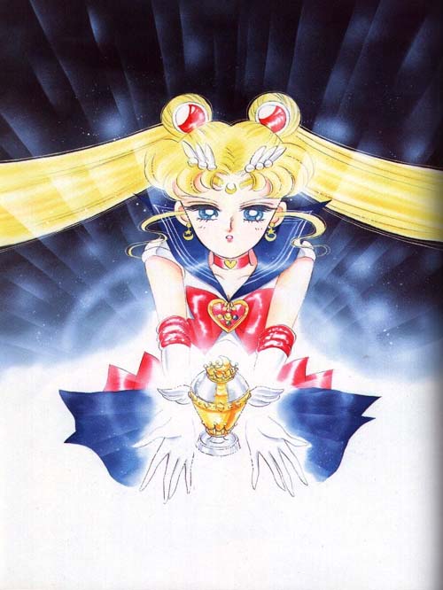 Sailor Moon w/ the Holy Grail!!!